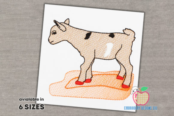 Download Baby Goat Quick Stitch - Quick stitch Collection