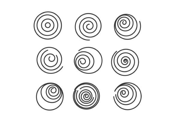 Download Doodle Abstract Spiral Circle - Spiral Collection