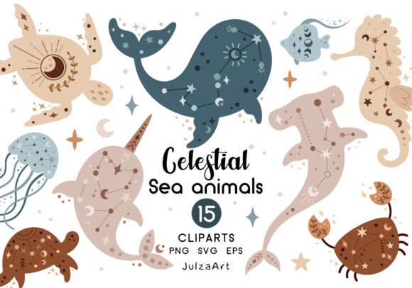 Download Ocean Animals Clipart, Sea Animals Svg - Premium Resources