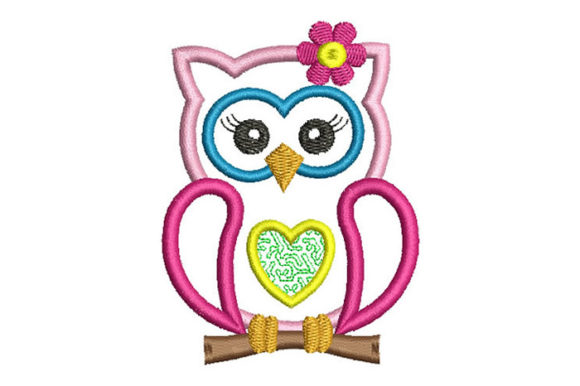 Download Owl Applique - Premium Resources