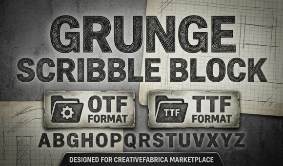 Download Grunge Scribble Block - Scribble Collection