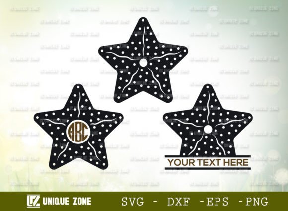 Download Star Fish SVG Monogram, Sea Animals Svg - Premium Bundle