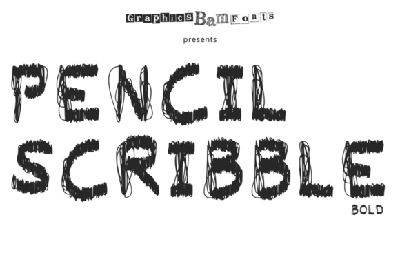 Download Pencil Scribble Bold - Scribble Collection